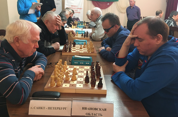 Чемпионат России по спорту слепых:  Шахматы – быстрая игра – командные соревнования  04-13 ноября 2019 года в Костроме